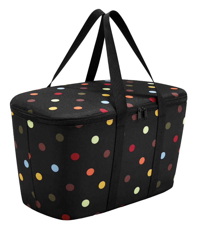 Reisenthel Stofftasche, Polyester, Motiv Punkte, 445×245×250 mm, mit Griff