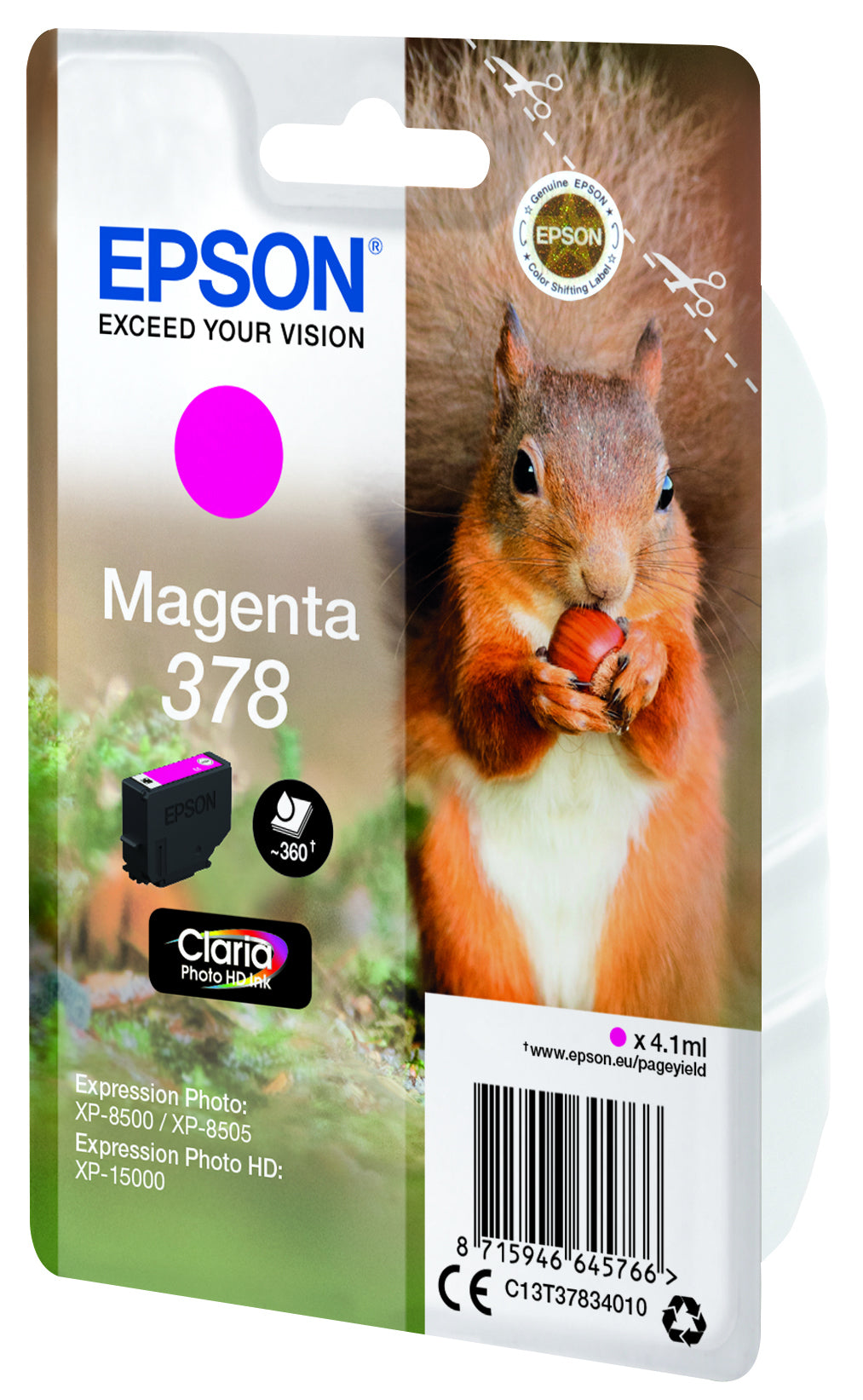 Epson Tintenpatrone 378, Magenta