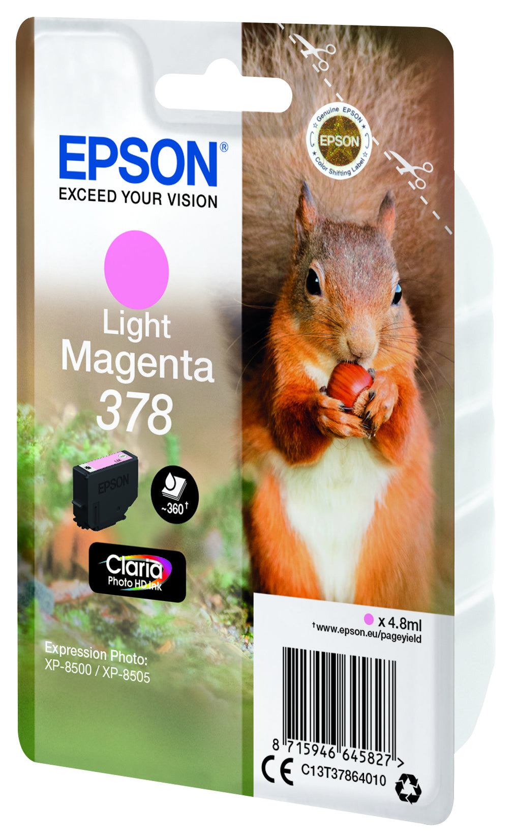 Epson Tintenpatrone 378, Hellmagenta