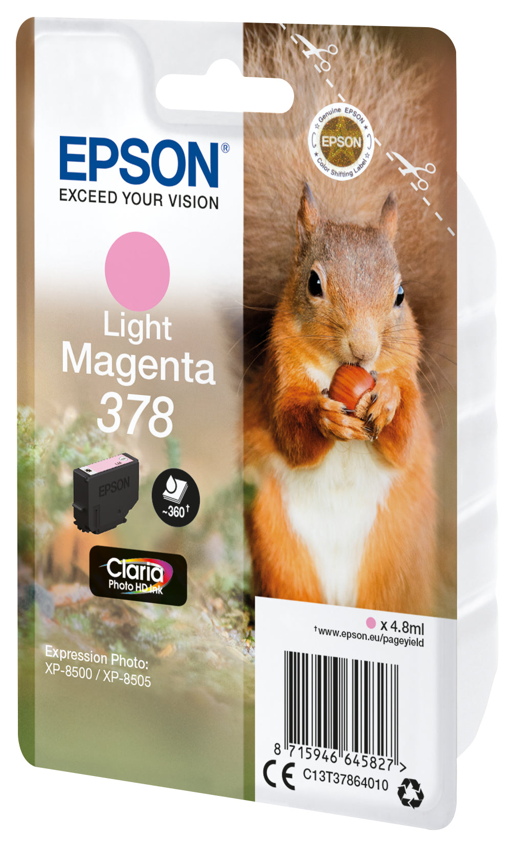 Epson Tintenpatrone 378, Hellmagenta