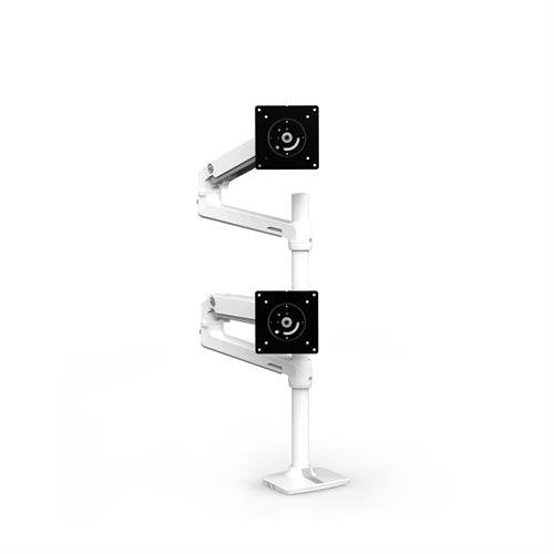 Ergotron LX – Monitorarm, Dual, stapelbar