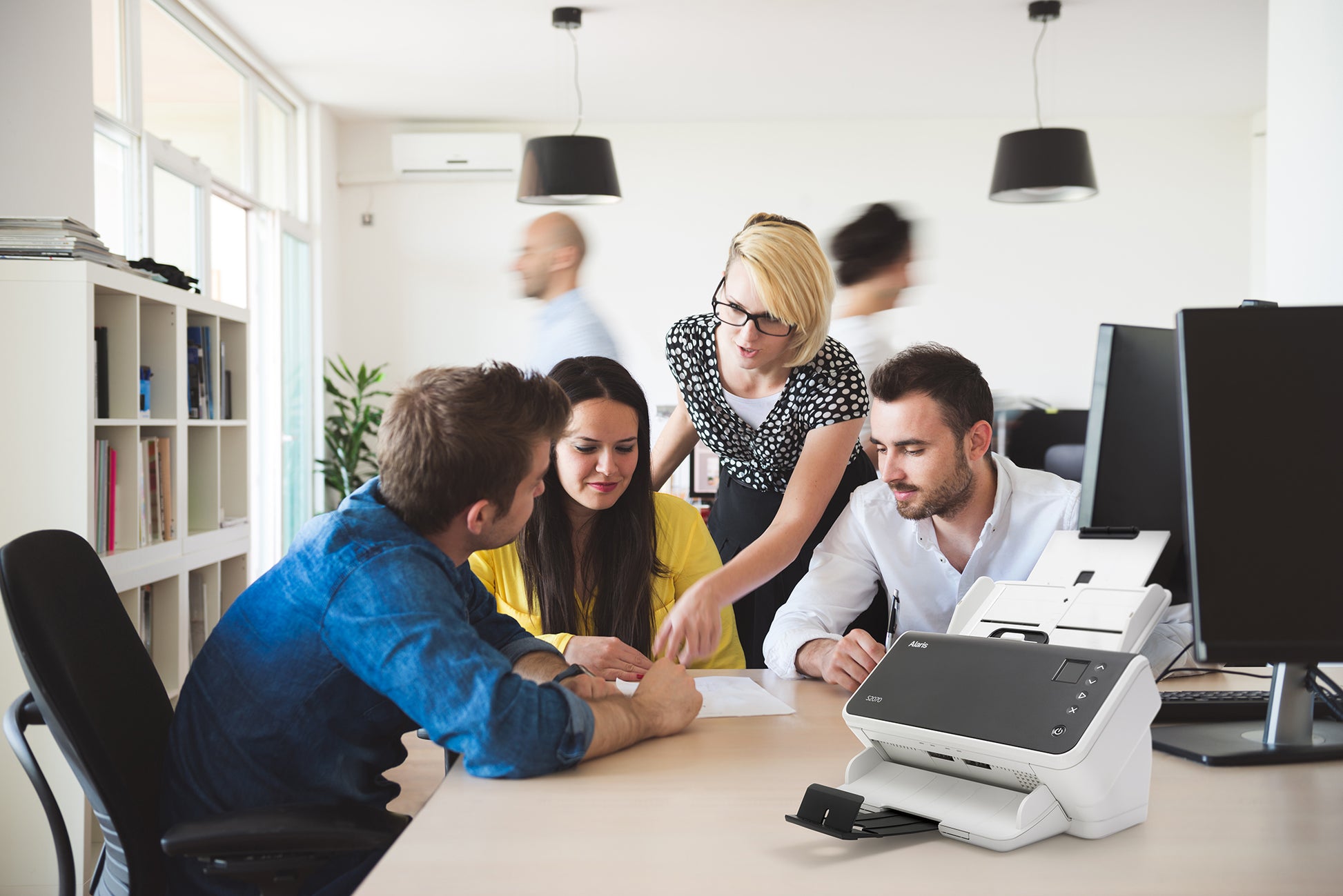 Kodak Alaris S2070 – Einzugsscanner, A4, Duplex, 70 Seiten pro Minute, ADF 80 Blatt, USB