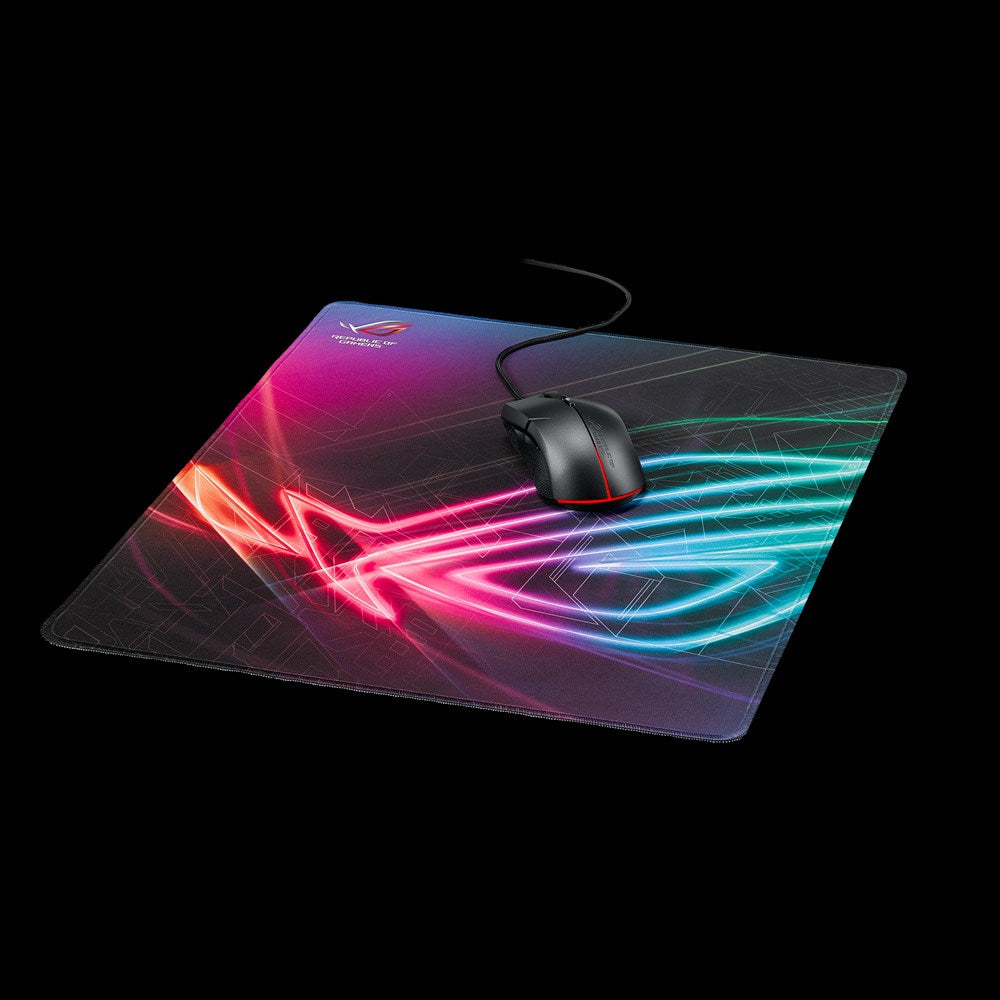 ASUS ROG Strix Edge – Gaming-Mauspad – 400 × 450 mm, Gummi, Mehrfarbig