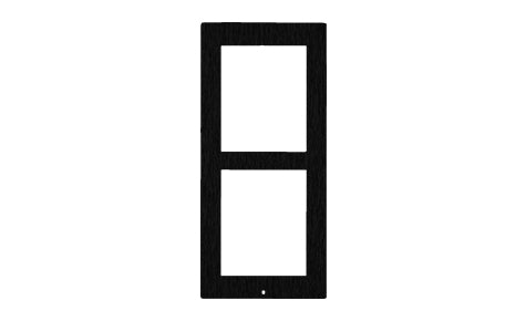 2N Montagerahmen 2 Module – für 2N IP Verso, Schwarz