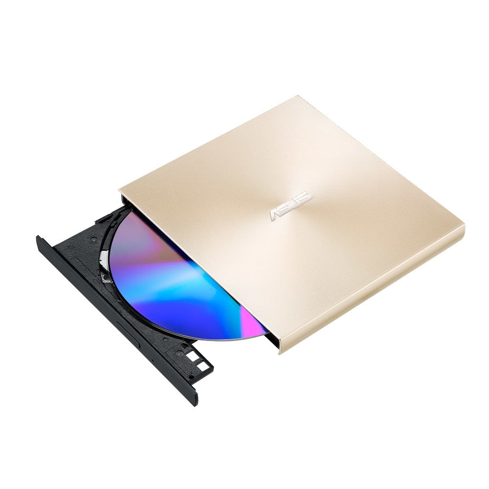ASUS ZenDrive U9M SDRW-08U9M-U DVD±RW-Laufwerk – USB Typ C, M-Disc-Unterstützung, Gold