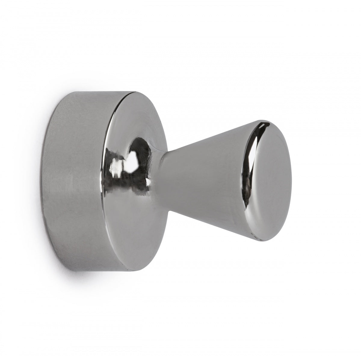 MAUL Kegelmagnet – hellsilber – Ø 32 × H 33 mm, 2 Stück