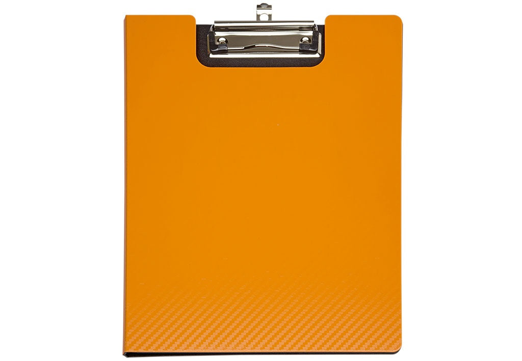 MAUL flexx Klemmbrettmappe A4 – Kunststoff, Orange