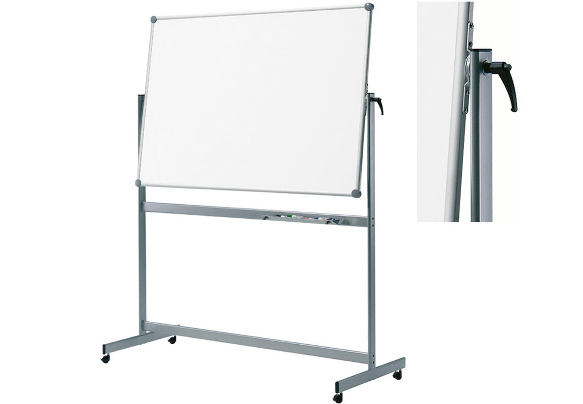 MAUL Mobiles Whiteboard – Kunststoff, magnetisch, mobil – 100 × 210 cm