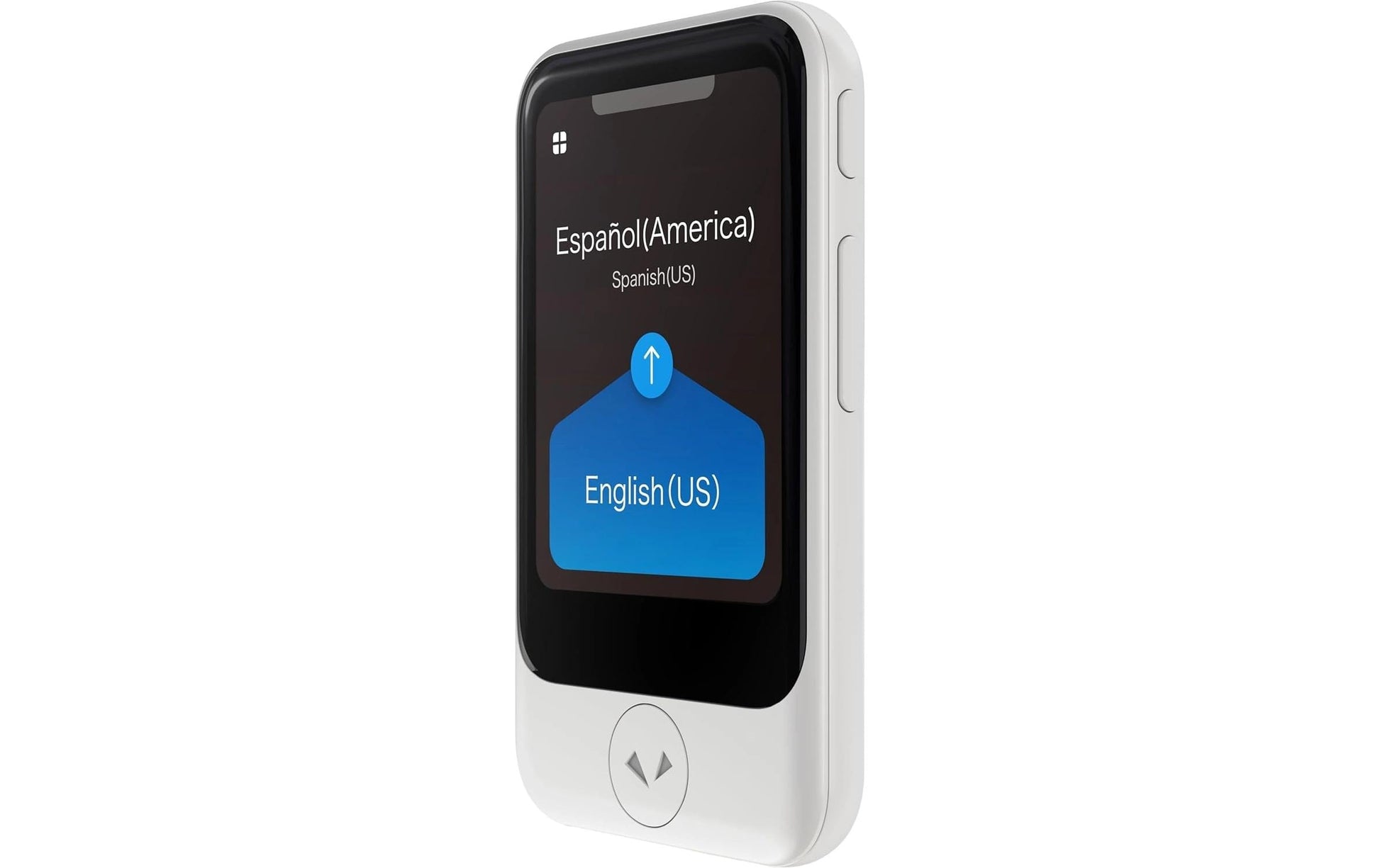 Pocketalk S2 – Sprach-/Kameraübersetzer, 1200 mAh Akku, Weiss