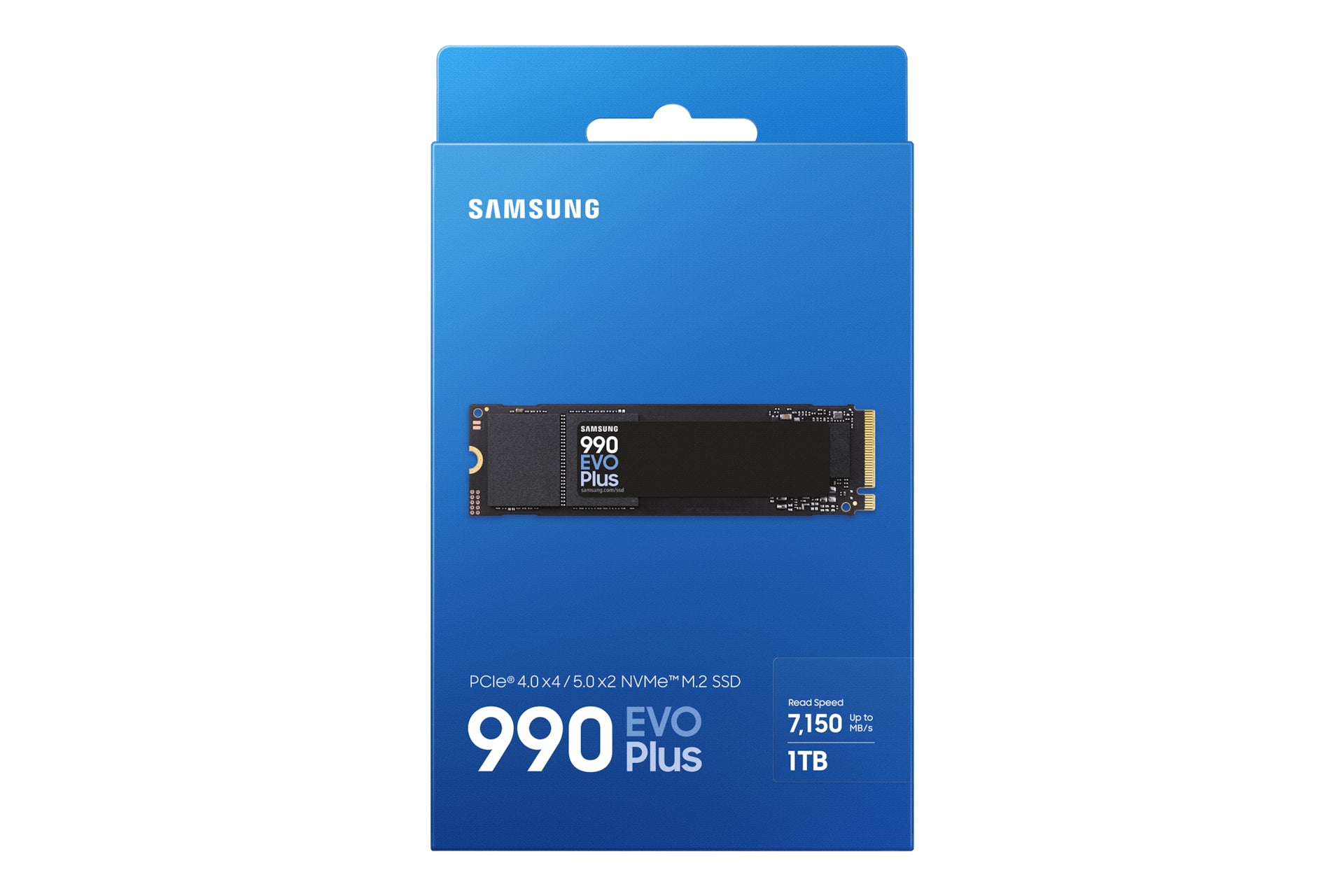 Samsung 990 EVO Plus – M.2 2280 NVMe PCIe 4.0 SSD, 7150/6300 MB/s