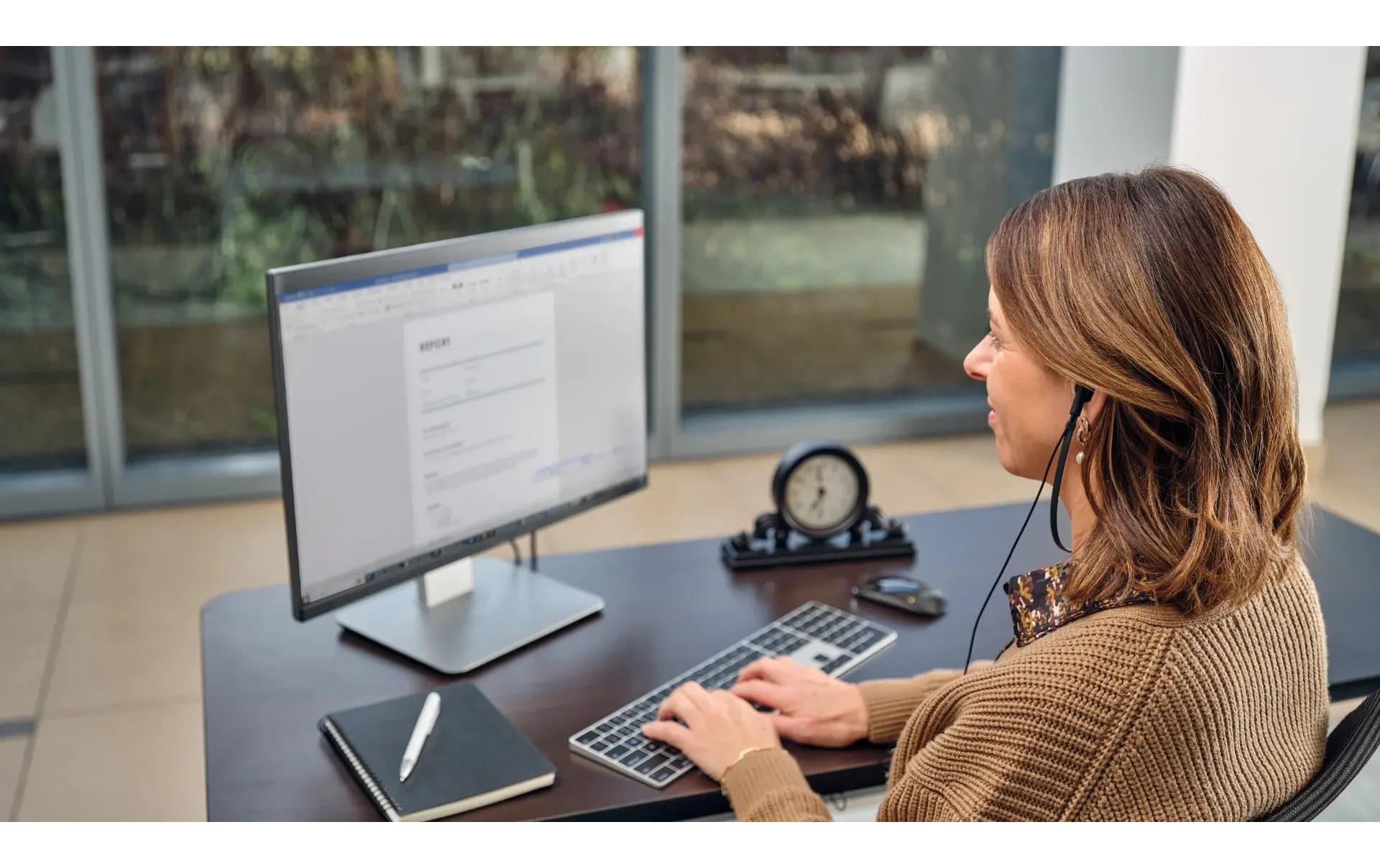 Om system OM Sound AS-2700 – Digitales Diktiergerät – USB – Schwarz