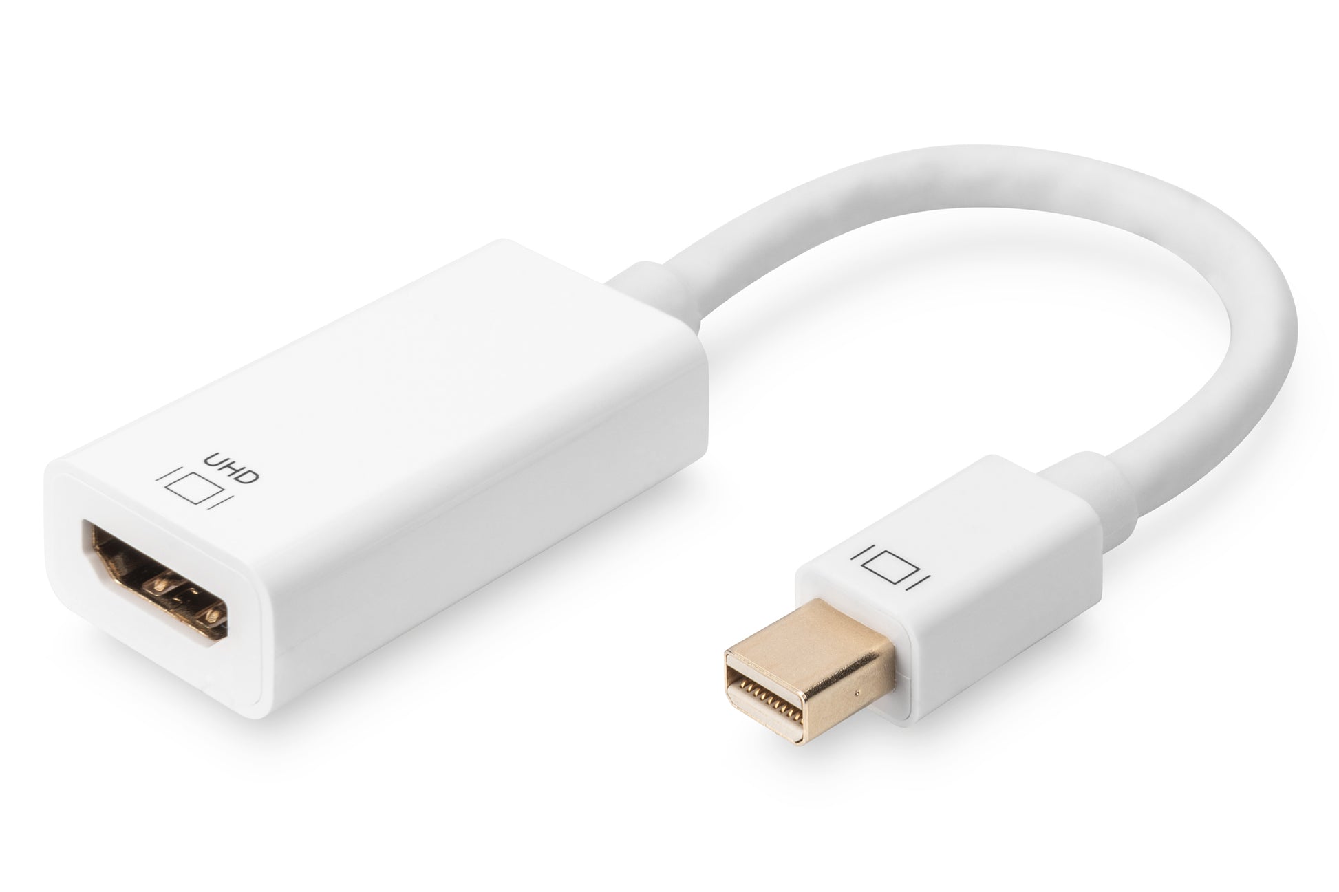 Digitus Aktiver Mini DisplayPort-zu-HDMI-Adapter 1.2 – 0,2 m