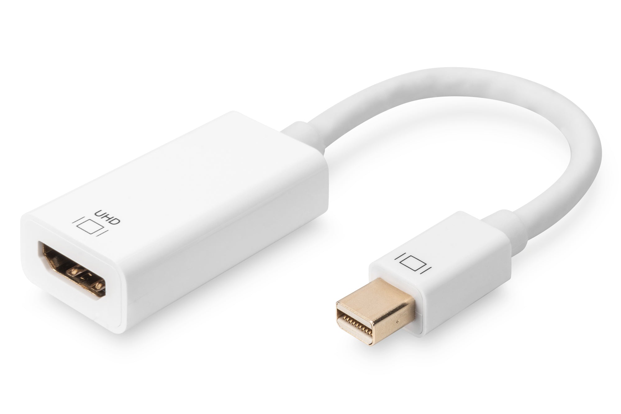 Digitus Aktiver Mini DisplayPort-zu-HDMI-Adapter 1.2 – 0,2 m