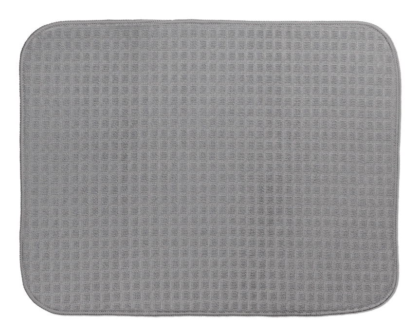 Kela Abtropfmatte 38 × 50 × 0,5 cm, Polyester (PES), Grau