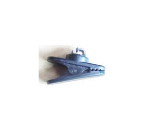 Zebra Clip für Kleidung, 20er-Pack, für HS2100, Schwarz