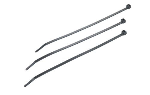 VR Technics Kabelbinder 200×4,8 mm, 100er-Pack, selbstverlöschend (UL94 V2) – schwarz