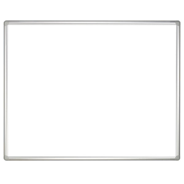 Franken Whiteboard – 120 × 90 cm, lackierter Stahl, magnetisch, Aluminiumrahmen, Wandmontage, beidseitig