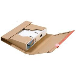 Colompac Ordnerpack, braun – 320 × 290 × 35–80 mm – 25 Stk. – für DIN A4-Ordner