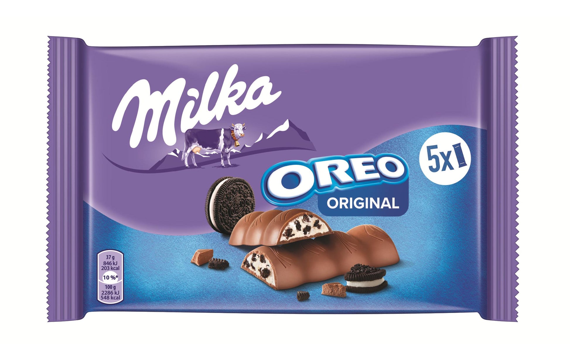 Milka Oreo Schokoriegel – Alpenmilch – 36 × 36 g