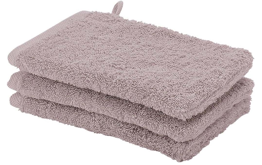 Aquanova Waschlappen London – 16×22 cm, 100% Baumwolle, 600 g/m², Beige