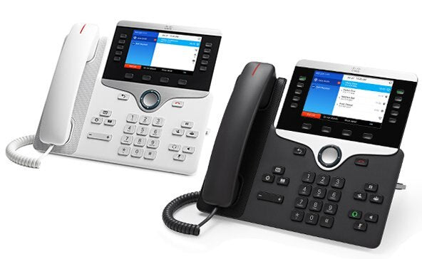 Cisco 8851 – IP-Telefon, 5", BT, Gigabit, PoE, schwarz