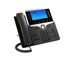 Cisco 8851 – IP-Telefon, 5", BT, Gigabit, PoE, schwarz