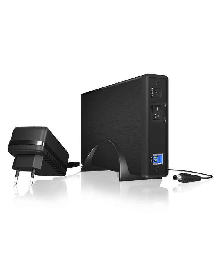ICY BOX IB-377U3 – 1-Bay HDD-Gehäuse – USB 3.0, für 3,5" SATA