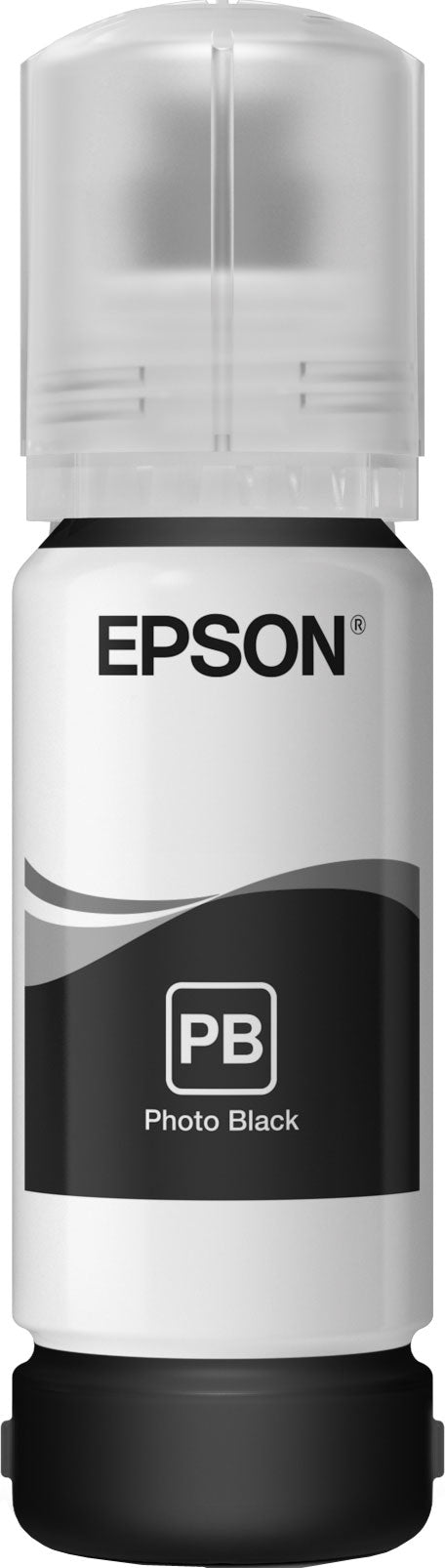 Epson 106 Foto-Schwarz Tintenpatrone (Original) – 70 ml – für EcoTank ET-7700/ET-7750 – T00R140