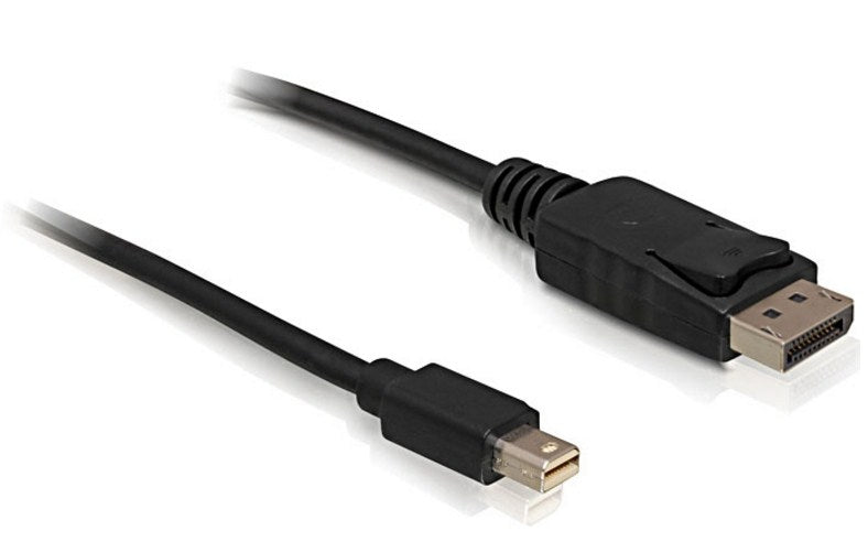 DeLOCK Mini-DisplayPort-auf-DisplayPort-Kabel DP 1.2 4K 60 Hz – 2 m