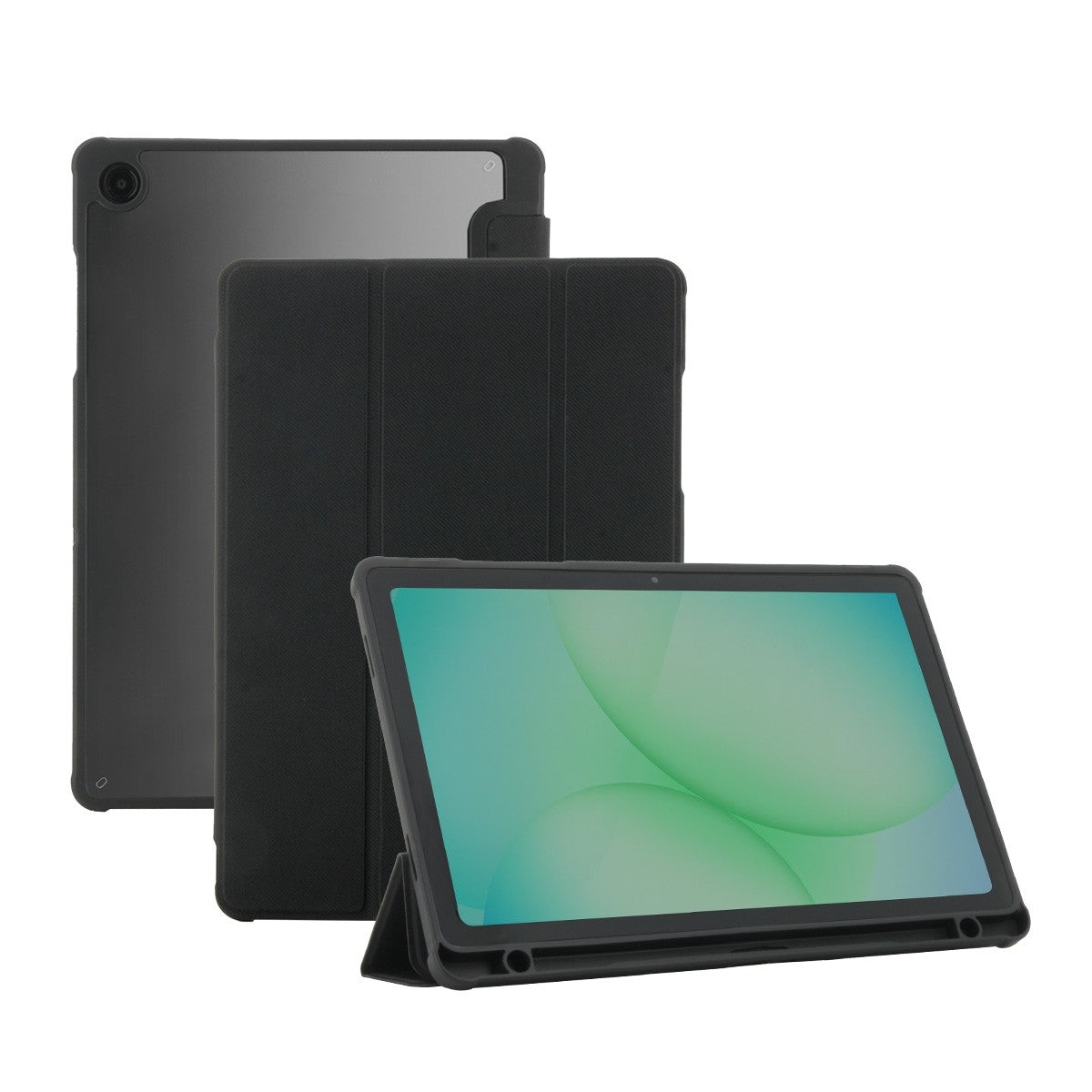 Mobilis Tablet-Hülle für Samsung Galaxy Tab A11+ und Galaxy Tab A9+ 11" – Schwarz