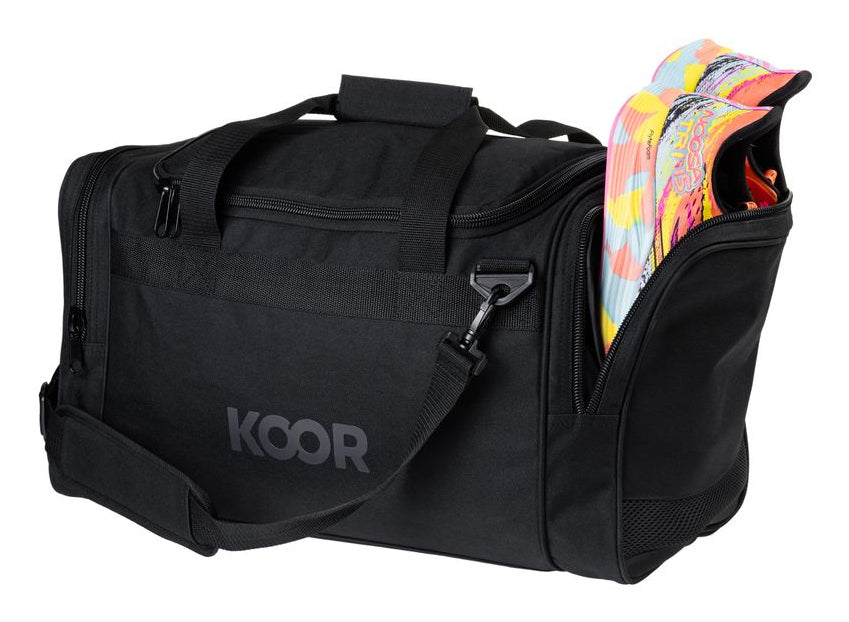 KOOR Sporttasche – 35 l, Polyester, Schwarz, 51 × 25 × 28 cm