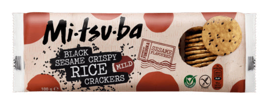 Mitsuba Reiscracker – schwarzer Sesam – 100 g