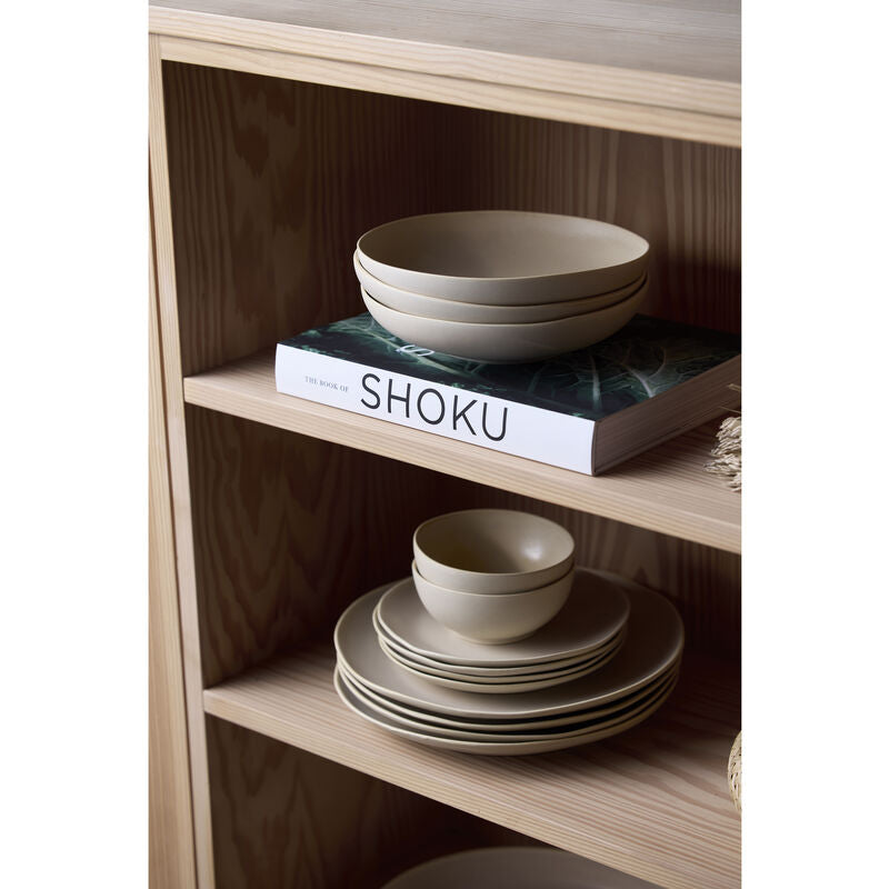 Villa Collection Frühstücks- & Dessertteller Shoku – Ø 20,0 cm, Steinzeug, spülmaschinenfest