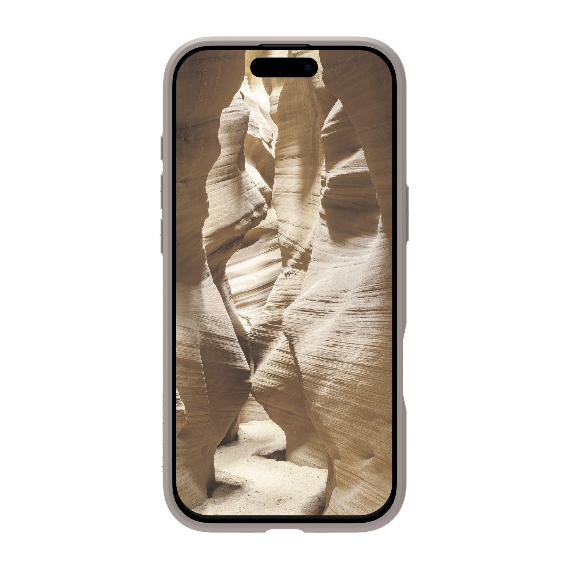 dbramante1928 Greenland Pro MS Backcover – für Apple iPhone Air, mit Kartenfach, Kunststoff, Sandstone