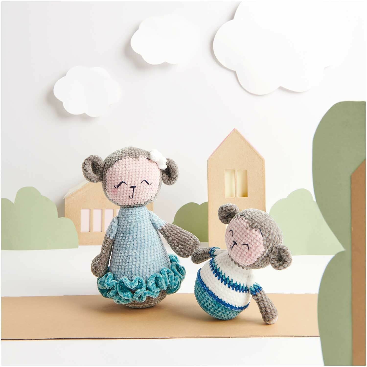 Rico Design Ricorumi Nilli Nilli Garn Weiss – 25 g, 65 m, Nadel 3 mm, 100% Polyester, 1 Stk.