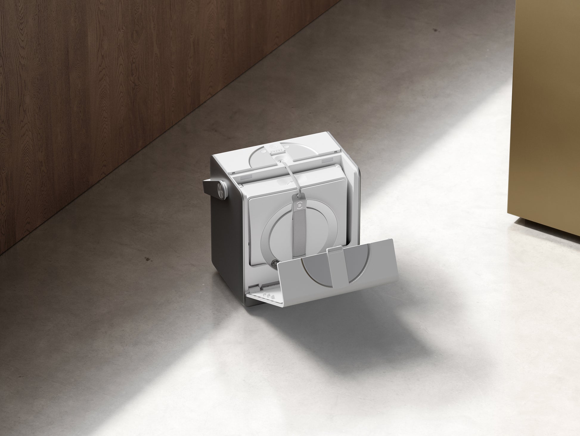 Ecovacs Winbot W2 – Fensterputzroboter – 2600 mAh, min. Fenstergrösse 30 × 40 cm, 63 dB, Weiss