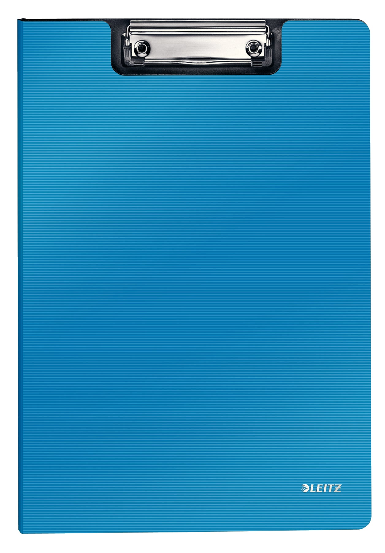 Leitz Solid Klemmhefter für A4, Polypropylen (PP), Hellblau – Metall-Klemmmechanik – Bis 75 Blatt