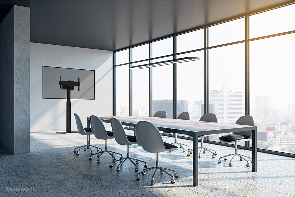 Neomounts FL45S-825BL1 – Displayständer, neigbar, höhenverstellbar, für 37–75", VESA 100×100–600×400, bis 70 kg