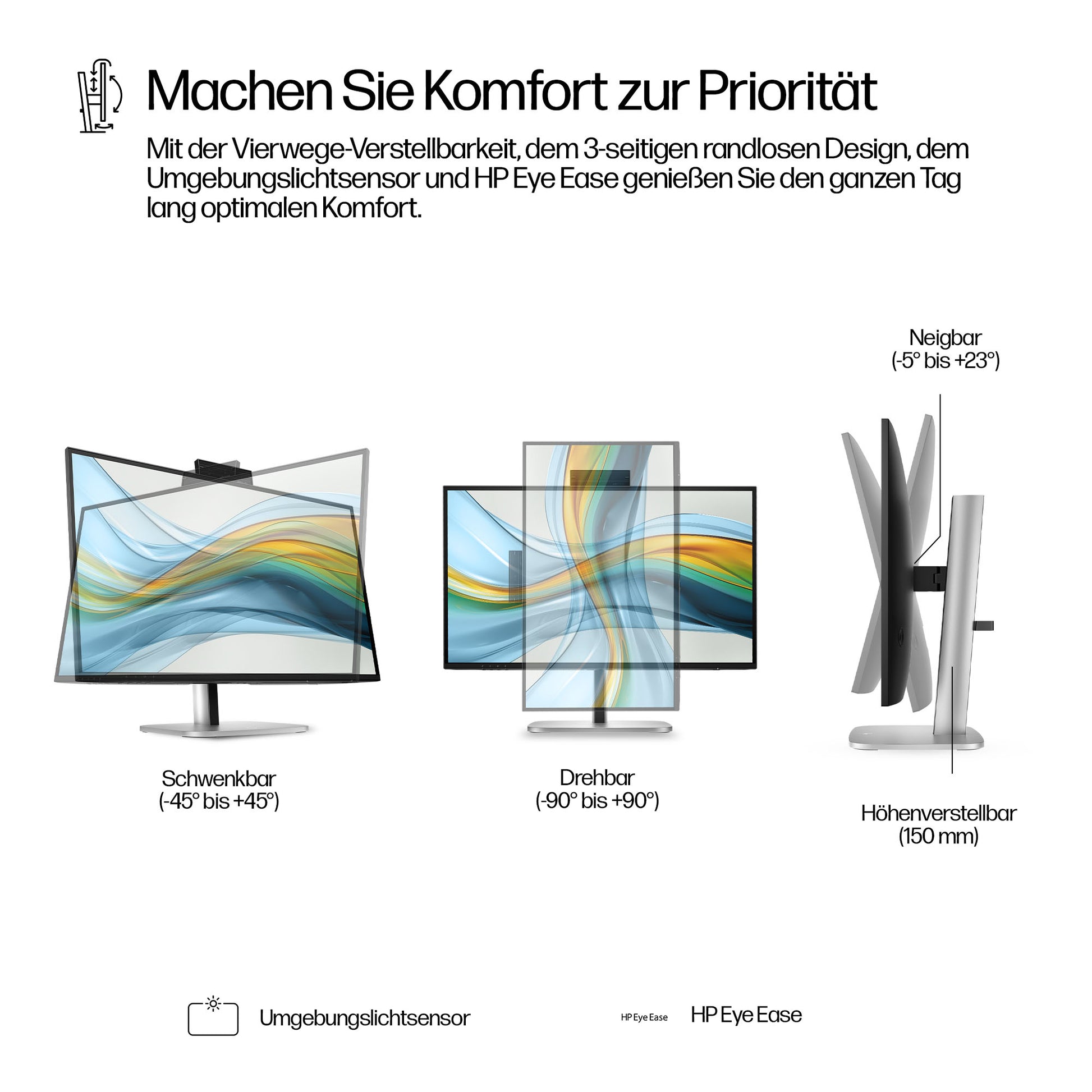 HP S5 PRO 527PM – Monitor, QHD (2560 × 1440), USB-C, Docking