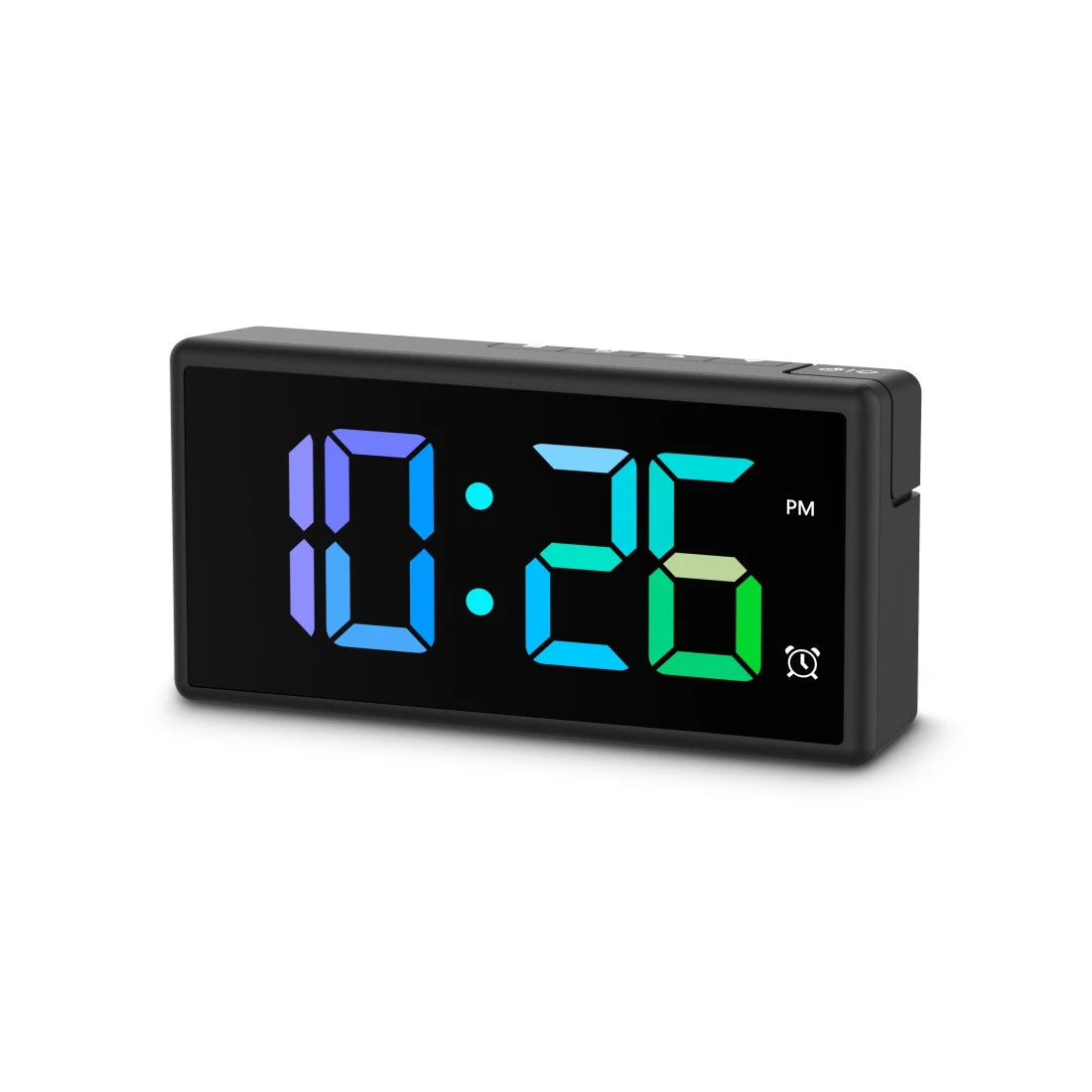 Hama Digitalwecker – Snooze, USB, 15 × 7,5 × 3,4 cm, Schwarz