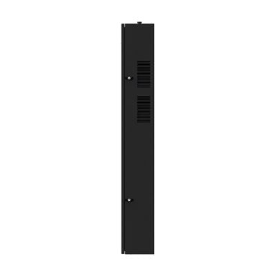 Hagor SOPW 55" Portrait – Outdoorgehäuse, IP65, 6,4 mm Sicherheitsglas, Klima, für 55" (Hochformat)
