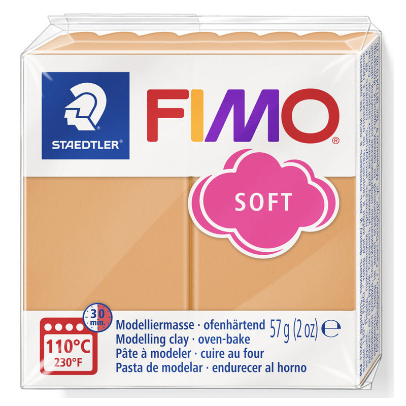 Staedtler Modelliermasse (ofenhärtend), Soft, Hellorange, 57 g, 8020-T41