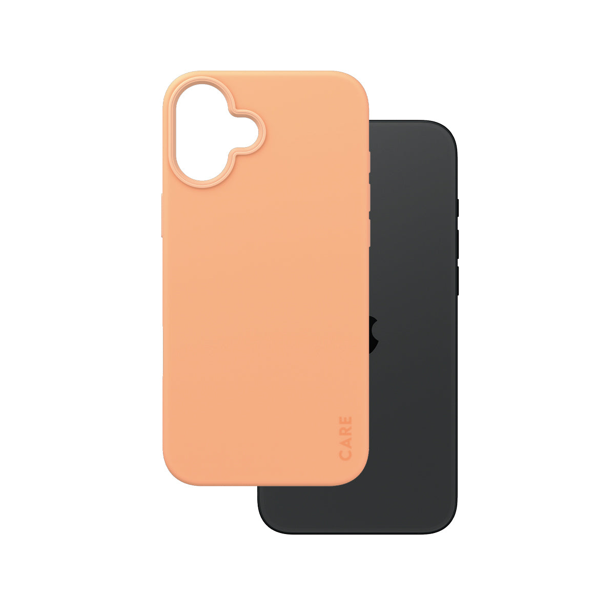 PanzerGlass Backcover – iPhone 16 Plus, Care, Fashion Peachy