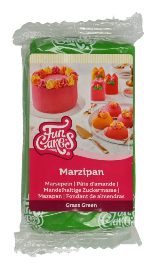 FunCakes Marzipan – grün, glutenfrei – 250 g