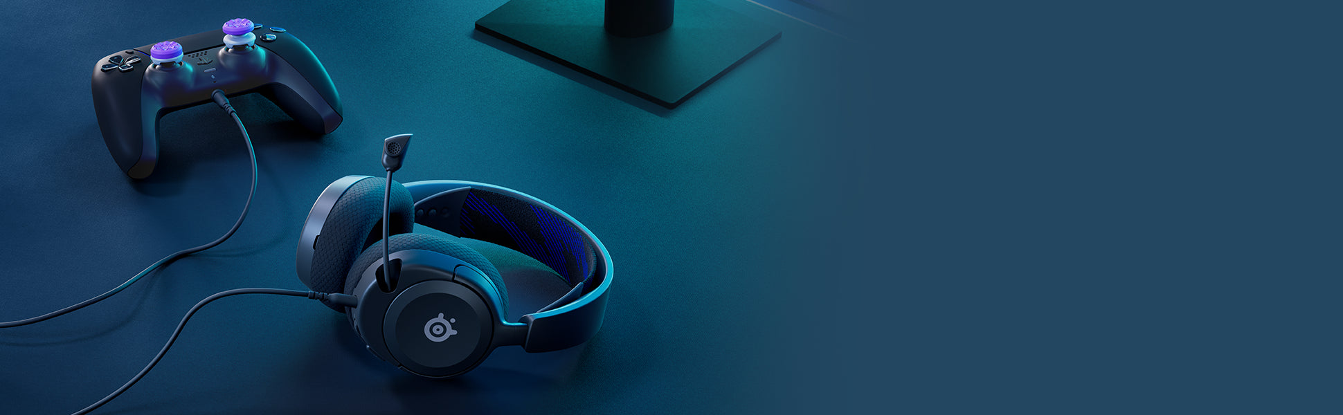 SteelSeries Arctis Nova 1P Gaming-Headset – Over-Ear, Kabelgebunden (USB-C, 3,5 mm Klinke), ANC, Schwarz