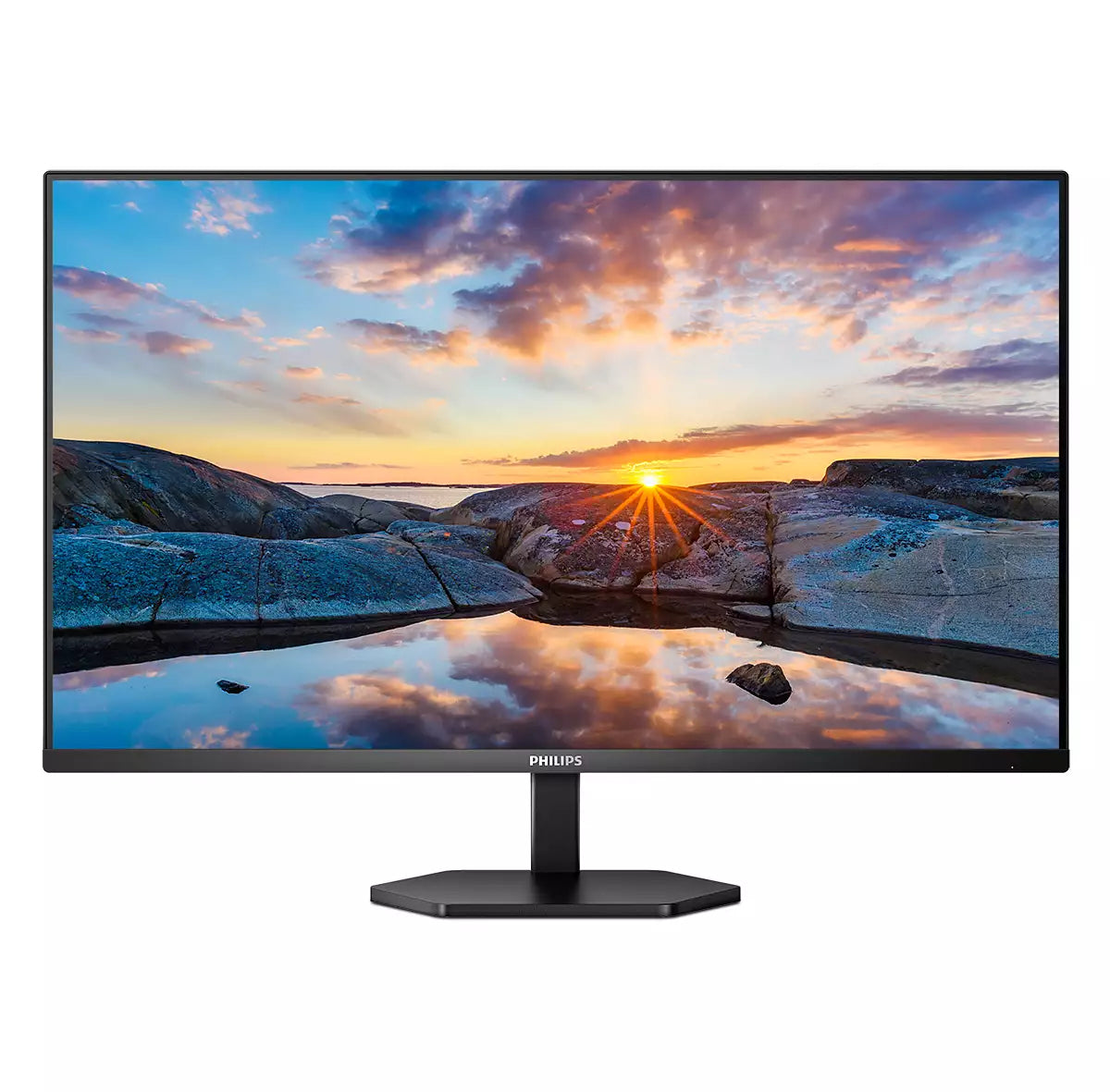 Philips 32E1N3100LA/00 – Monitor, 31,5", VA, 75 Hz, 300 cd/m², Adaptive Sync, VESA 100 × 100, Schwarz