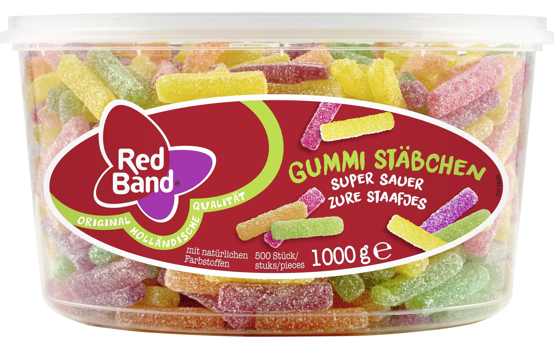 Red Band Säuerliche Fruchtgummi-Stäbchen – 1 kg