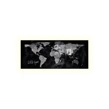 Sigel Whiteboard – 91 × 46 cm, Glas, magnetisch, Wandmontage, inkl. 3 Magnetwürfel, Montagesatz