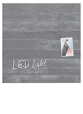Sigel Whiteboard – 48 × 48 cm, Glas, magnetisch