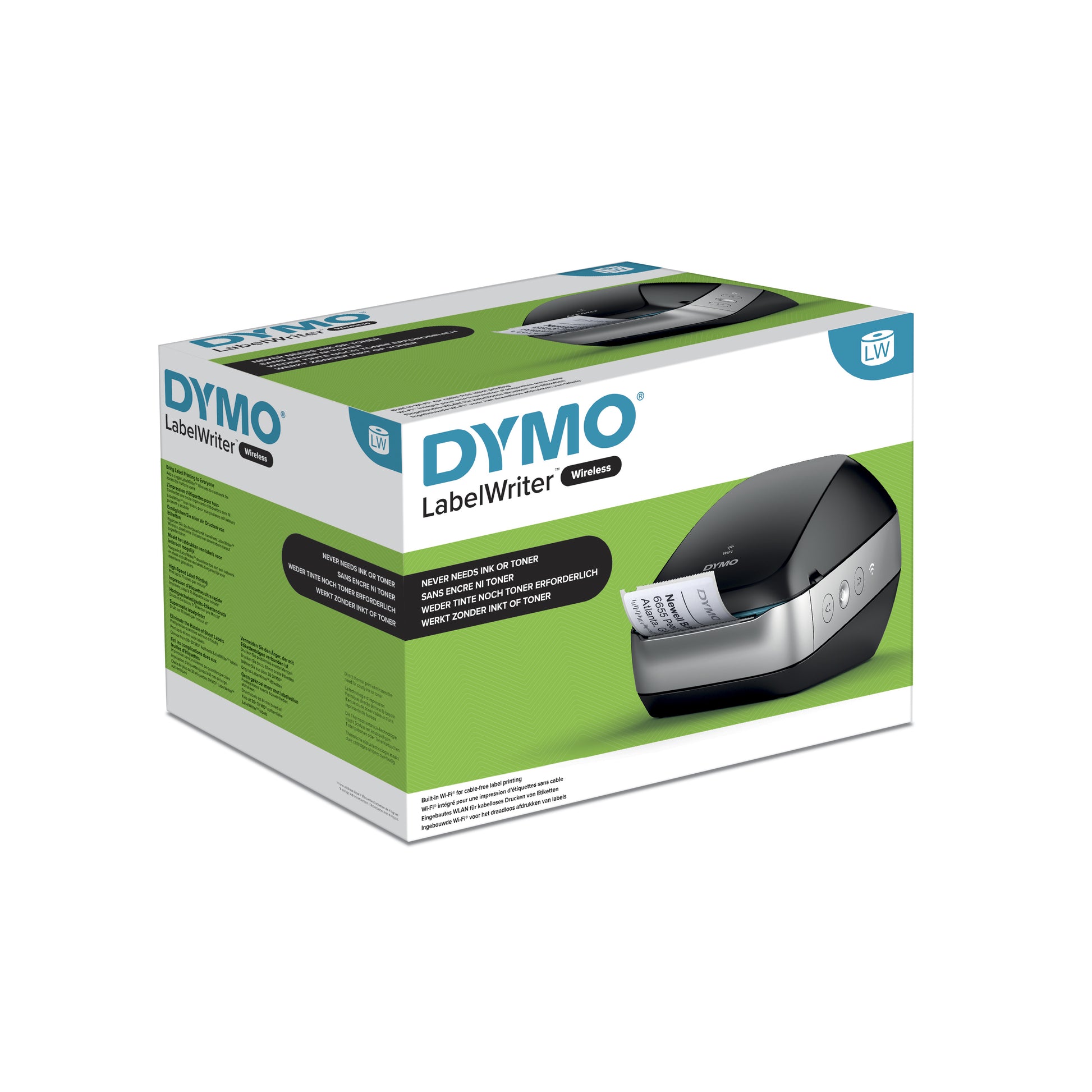 DYMO LabelWriter Wireless – Etikettendrucker, Thermodirekt, WLAN, für LabelWriter-Etiketten